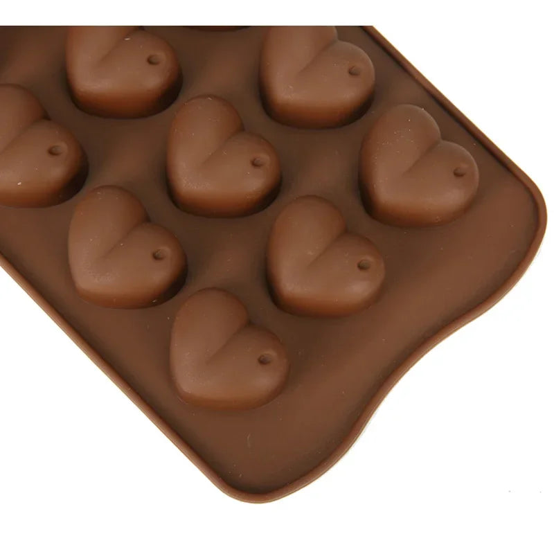 Silikonowa Forma SERCA 3D Geometryczne - Czekoladki, Pralinki, Lód