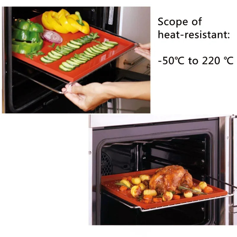 Wielofunkcyjna Mata Silikonowa do Pieczenia Mała | Idealna do Rolady | Non-Stick