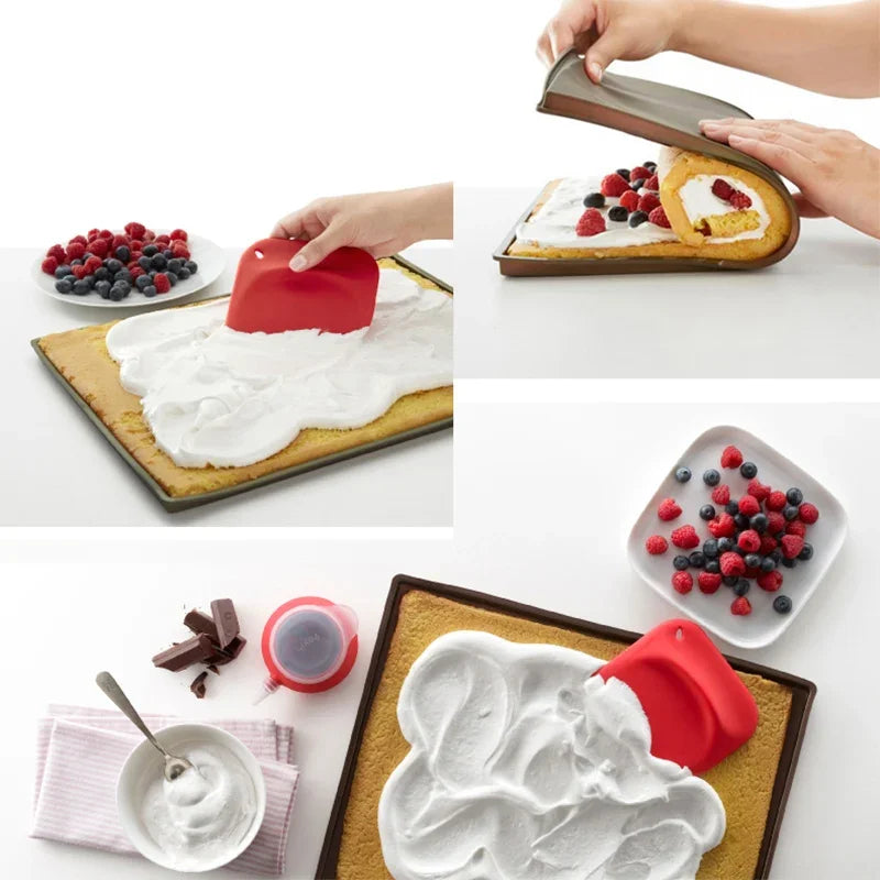 Wielofunkcyjna Mata Silikonowa do Pieczenia Mała | Idealna do Rolady | Non-Stick