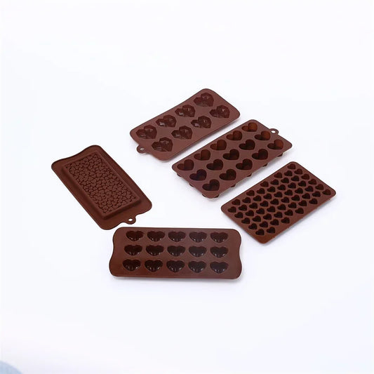 Silikonowa Forma SERCA 3D Geometryczne - Czekoladki, Pralinki, Lód